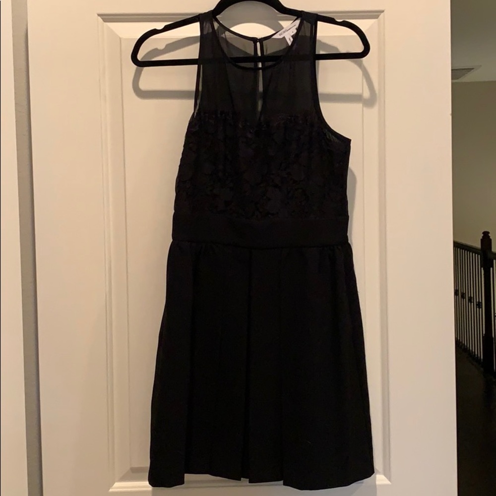 Black Lace Open Back BCBGeneration Dress